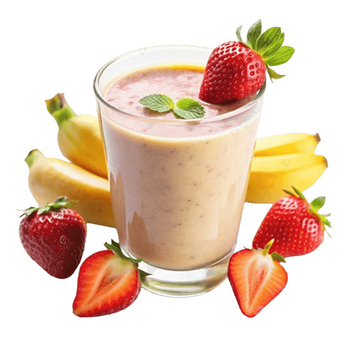 موز توت فزنگی